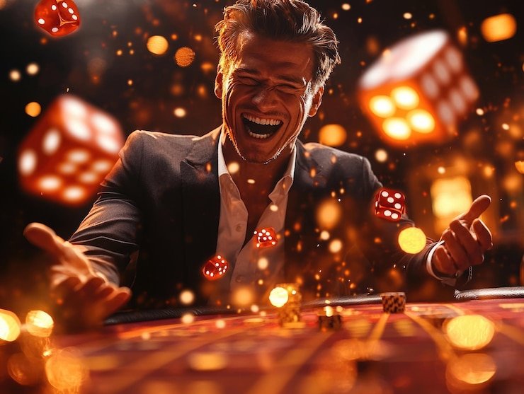 Antarmuka permainan Joker Gaming mukapoker menampilkan kontrol taruhan dan riwayat hasil